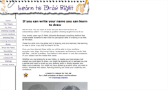 Desktop Screenshot of learn-to-draw-right.com