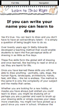 Mobile Screenshot of learn-to-draw-right.com